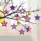 24Pcs Patriotic Star Hanging Decorations Red White Blue Stars 4th of July for Party Decoration Supplies